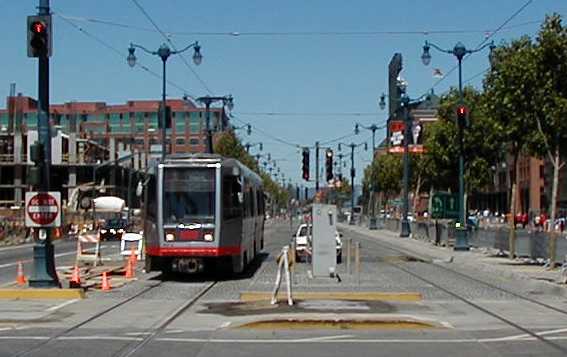 San Francisco MUNI Breda streetcar